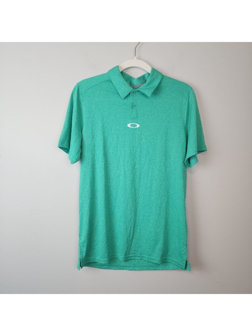 Oakley Men sz Small short sleeve polo shirt tailored fit golf preppy